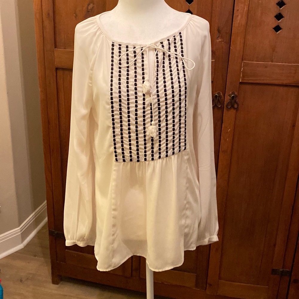 Banana Republic boho blouse